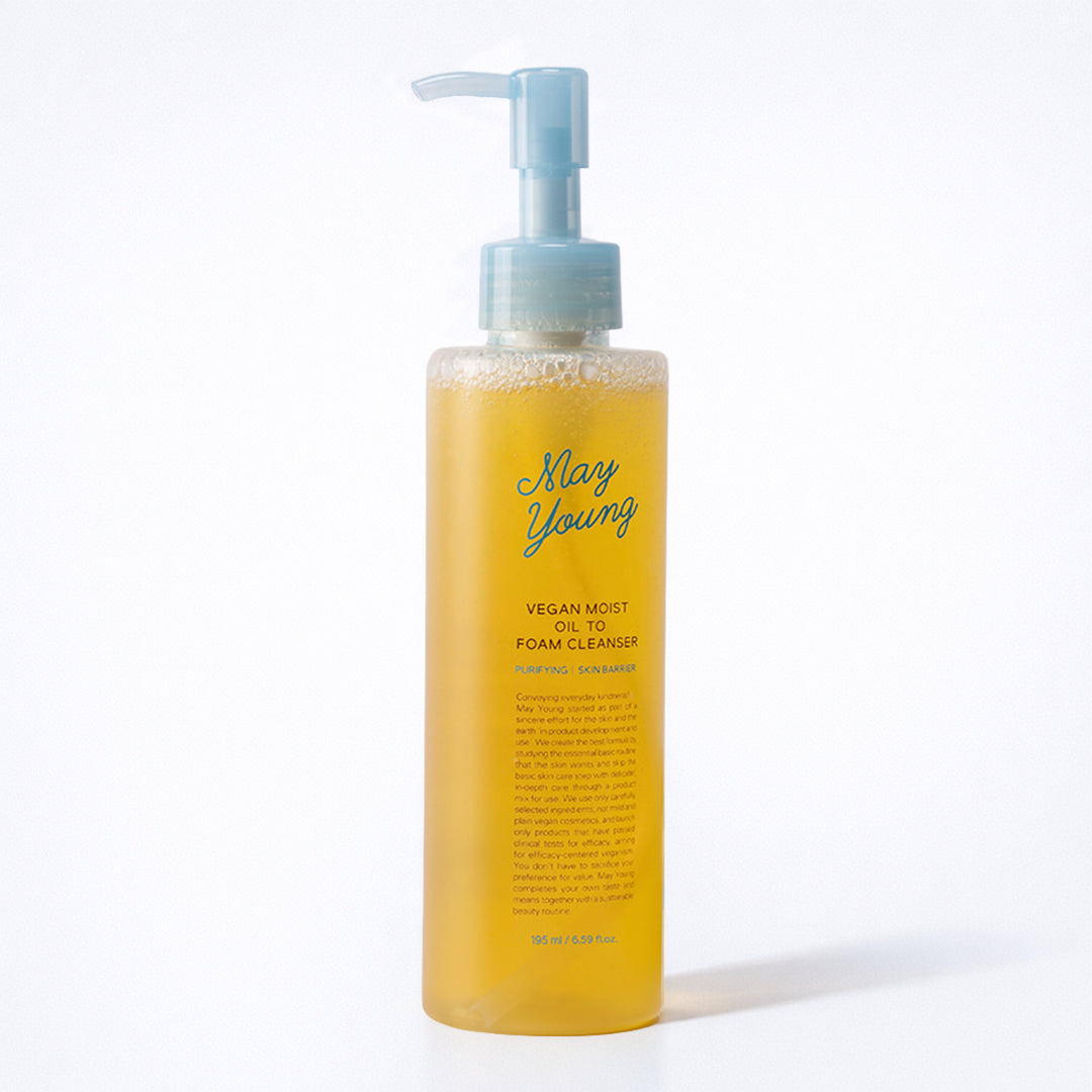 May Young Vegan Oil-to-Foam Cleanser (메이영 비건 오일 투 폼클렌저)